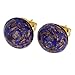 Glass Of Venice Murano Glass Starlight Small Stud Earrings - Navy Blue