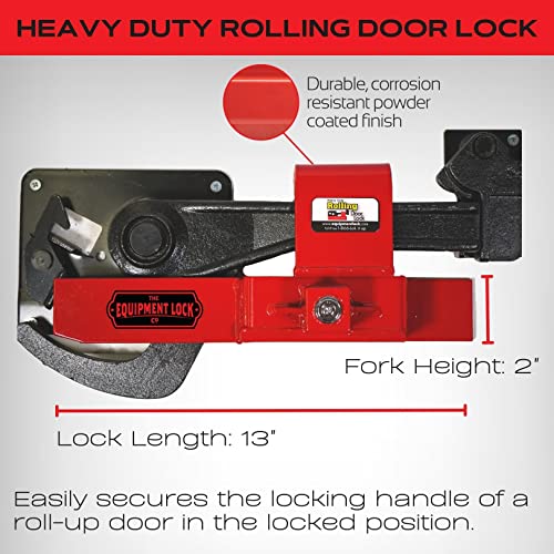 Equipment Lock Heavy Duty Rolling Door Lock HDRDL Roll Up Door Lock
