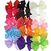 HABIBEE 30pcs Baby Girl Dot Bow Clips Girl's Headwear Kids Hair Accessories