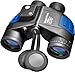 BARSKA Deep Sea Waterproof Floating Binocular w/ Internal Rangefinder & Compass, Blue, 7x50mm (AB10798)