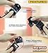 Furniture and Tv Anti-Tip Straps - Heavy Duty Wall Anchor for Baby Proofing Dresser, Bookshelf, Bookcase - Earthquake Proof Anchoring Kit - 6 Pack White and Black - Free 4 Corner Guards and ebook.
