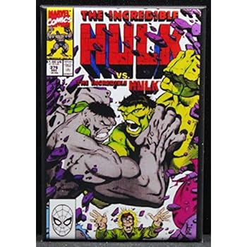 Kitchenalia Locker Magnet The Incredible Hulk 377 Comic Book Cover 2 X 3 Fridge Collectables Ubi Uz