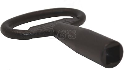 L&S Engineers Tool Box Key 8mm Square Fitting Quarter Turn Lock