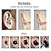 KELODO Bluetooth Earpiece,Smallest Wireless Headset with Mic and 5.5 Hour Playtime, Mini Earbud for iPhone Samsung Galaxy LG Sony Motorola Att Smartphones - Khaki
