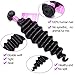 VRVOGUE Remy Brazilian Human Hair Deep Wave Bundles (14