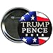 Donald Trump and Mike Pence Round 2016 Mini Campaign Button 5