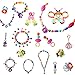 Kids Jewelry Making Kit - (300+ PCS) Pop Beads Set Educational Arts and Crafts Toys Gifts for Girls Age 4, 5, 6, 7, 8 Year, Necklace and Bracelet and Ring Creativity DIY Set