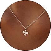 LLWOM Gold Necklace for Women-14k Gold Plated Infinity Necklace Star Of David Necklace Evil Eye Cross Pendants Heart Dainty Gold Necklace For Women