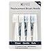 KIPOZI Electric Toothbrush Heads,Replacement Brush Heads for KIPOZI Sonic Electric Toothbrush,Soft Bristle,4 Pack