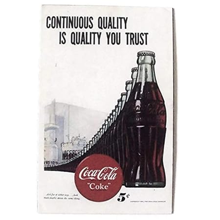 Agilidad una botella de Coca Cola Coleccionable de Art 1 Vintage ...