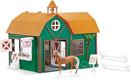 Amazon Com Breyer Stablemates Riding Academy Horse Set 1 32