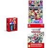 Nintendo-Switch-version-OLED-Azul-NeonRojo-Neon-Mario-Kart-8-Deluxe-Nintendo-Switch-Pase-de-pistas-extras-DLC