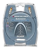 Monster Silver High Performance Subwoofer Cable - 24 Feet