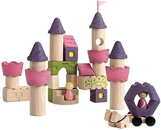 Amazon.com: PlanToys Fairy Tale Blocks 