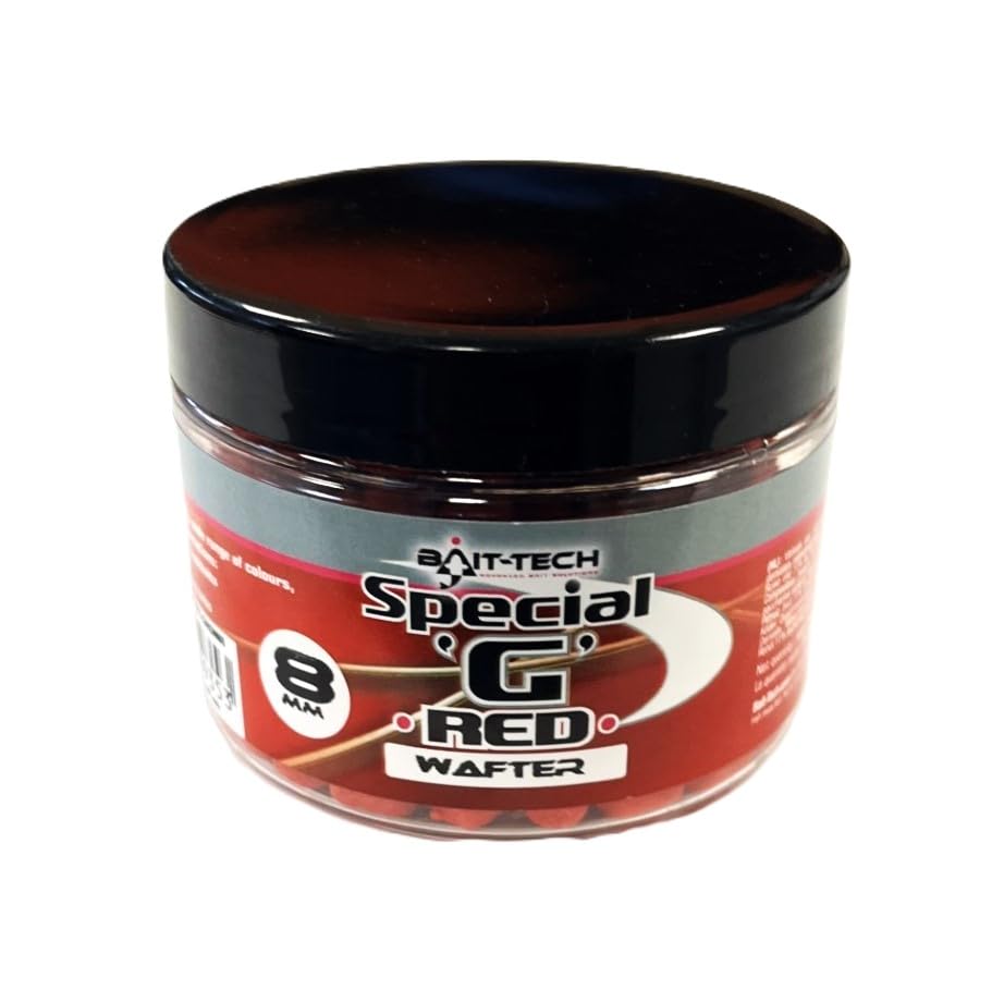 Bait-Tech Special G Red Dumbells - Wafters 8mm (70g) Fishing Bait