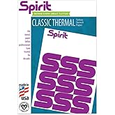 Spirit&reg; Classic Thermal Tattoo Transfer Paper 8.5" X 11" - 100 Sheets, Tattooing Stencil Paper, Proudly made in the USA