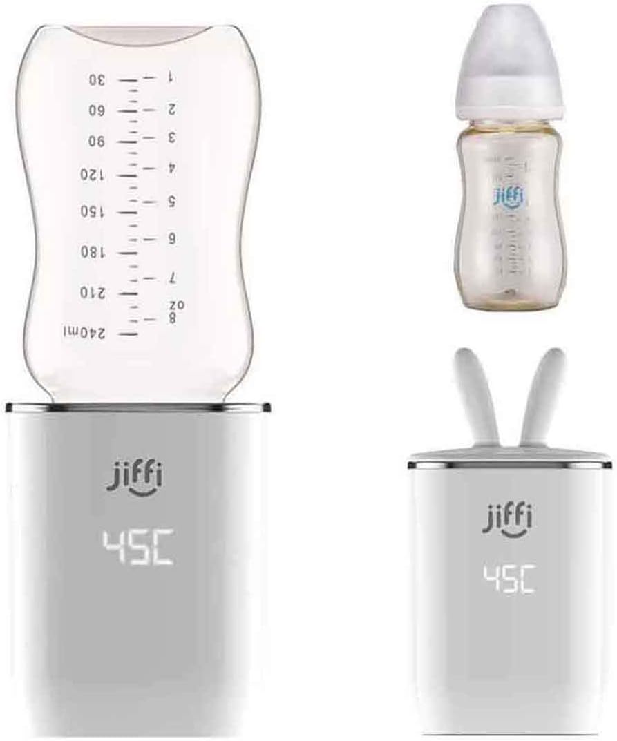 Jiff Baby Bottle Warmers With Milk Bottle Portable Bottle Warmers Usb Charge Travel Bottle Warmers Heater With Battery And Keep Warmer In Long Time Le Repas De Bebe Bebe Puericulture