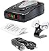 Whistler XTR-265 Laser Radar Detector: 360 Degree Protection, Icon Display, and Tone Alerts