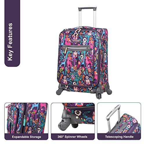 Lily Bloom Luggage Set Piece Suitcase Collection With Import