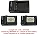 Nixxell NB-4L Battery for Canon, Combo Kit