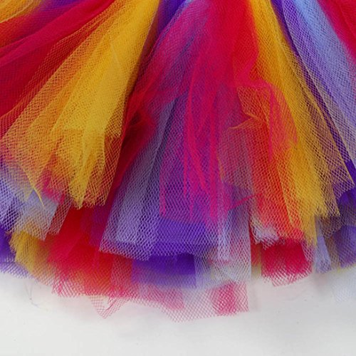 Sunward 2018 Unisex Newborn Girl Baby Outfits Photography Props Headdress Tutu Skirt (Multicolor 5) - Thumbnail 4