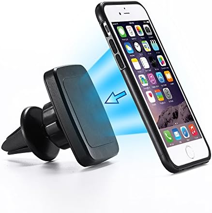 Cell Phone Car Mount, icyber Universal Air Vent Magnetic Car Phone Mount Holder for iPhone, Moto, LG G5, Nexus, HTC, Sony and Other Smartphones