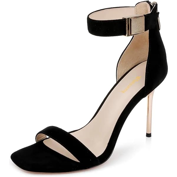 Amazon.com | FOWT Women Wide Ankle Strap Sandals Square Open Toe