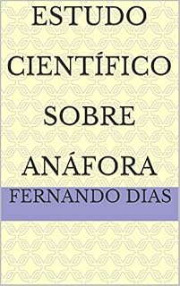 Livro Estudo Científico Sobre Anáfora