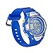 Outdoor Sports Children Watch ,Children's Waterproof Wrist Watch Kids Lightweight Silicone ,LED Digital Alarm for Girls Boys Watch Blue
