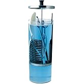 SCALPMASTER Barber Maintenance Cleaning Acrylic Sanitizing Jar 42 oz SJ-SC550