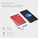 BigBlue Rechargeable Hand Warmer 3-in-1 6000mAh Battery Charger Electric Reusable Hand Warmer with Emergency Light for Winter Sports, Ski, Hiking, Camping, Gift-Giving and More