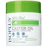 Isoplus Castor Oil Hair/Scalp Conditioner, 5.25 Ounce (Pack of 3)