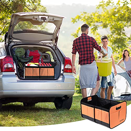 Car Trunk Organizer Storage SUV Foldable Cargo Storage Containers with