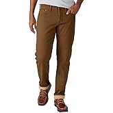 Weatherproof Vintage 1948 Fleece-Lined Jeans Classic Straight Leg (Tan, 32W x 30L)