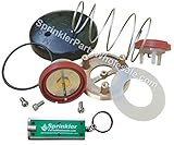 Wilkins 720A Complete Total Repair Kit RK1-720A RK1-720AB Bonnet Canopy Spring Poppet Spider O-Ring PLUS a Free SprinkerPartsWholesale Flashlight Keychain