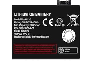 SHENMZ W-20 Battery for NETGEAR Nighthawk 5G WiFi 6 Mobile Hotspot Pro by AT&T W-20 MR5100 MR5200, MR5200-100EUS Higher Capacity Replacement Battery