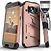 Samsung Galaxy S7 Case, Zizo [Bolt Series] w/ [Galaxy S7 Screen Protector] Kickstand [12 ft. Military Grade Drop Tested] Holster Clip - Galaxy S7 G930