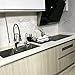 MICOE Dish Drain Drying Rack 1 tier Tableware organizer with Cup Holder Large Capacity dish racks for counter H-WDT1001