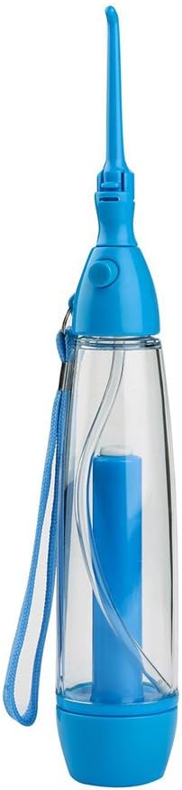 YSBER 70ML Dental Oral Irrigator Portable Care Pressure Water Jet Flosser Teeth SPA Pick Cleaner for Travel & Home Using(Blue)