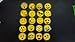 Ximkee Assorted Color Smile Cry Happy Cool Expression Alphabet A-Z Letters Appliques Iron on Patches (Expression 24pcs)