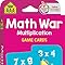 School Zone - Math War Multiplication Game Cards - Ages 8+, 3rd Grade ...