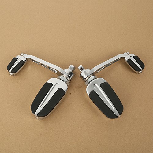 Slipstream Male Mount Foot Pegs W/Heel Rest Fit for models with H-D male mount style footpeg supports - Thumbnail 7