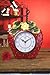 3D Strawberry Shaped Hand-Painted Cermic Kitchen Wall Clock 13-1/2