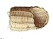 Handmade Rattan Nature's Nest Finch Birds 3x5 Inch