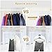 IEOKE Velvet Hangers, Nonslip Clothes Hangers Heavy Duty 360 Swivel Hanger Hook Ultra Thin Clothes Racks Perfect for Space Saving (50 Pack)