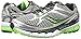 Saucony Men's Ride 7 Running Shoe,Silver/Black/Slime,10 M US