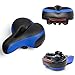 Bicycle Saddle Most Comfortable Bike Seat with Dual Shock Absorbing Ball Cushion Padded Bicycle Saddle for Men Women Replacement Bike Seat for MTB, Road Bike and Other Indoor Outdoor Bikes (large)thumb 1