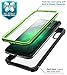 i-Blason Case for iPhone X 2017/ iPhone Xs 2018, Ares Full-Body Rugged Clear Bumper Case with Built-in Screen Protector (Green), Black/Green