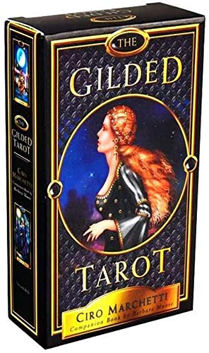 JIAFENG 78 Gold Tarot Card Game and EPG Oracle Map Board Game