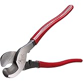 Klein Tools 63050 Cable Cutter, Heavy Duty Cutter for Aluminum, Copper, and Communications Cable